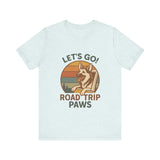 Adventure Dog Road Trip Tee, Unisex Graphic Shirt, Pawsome Travel Shirt, Pet Lover Gift, Outdoor Adventure Apparel