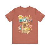 Unisex Best Friends Fur-ever Tee, Fun Pet Lover Shirt, Gift for Dog Owners, Cute Casual Wear, Birthday Present