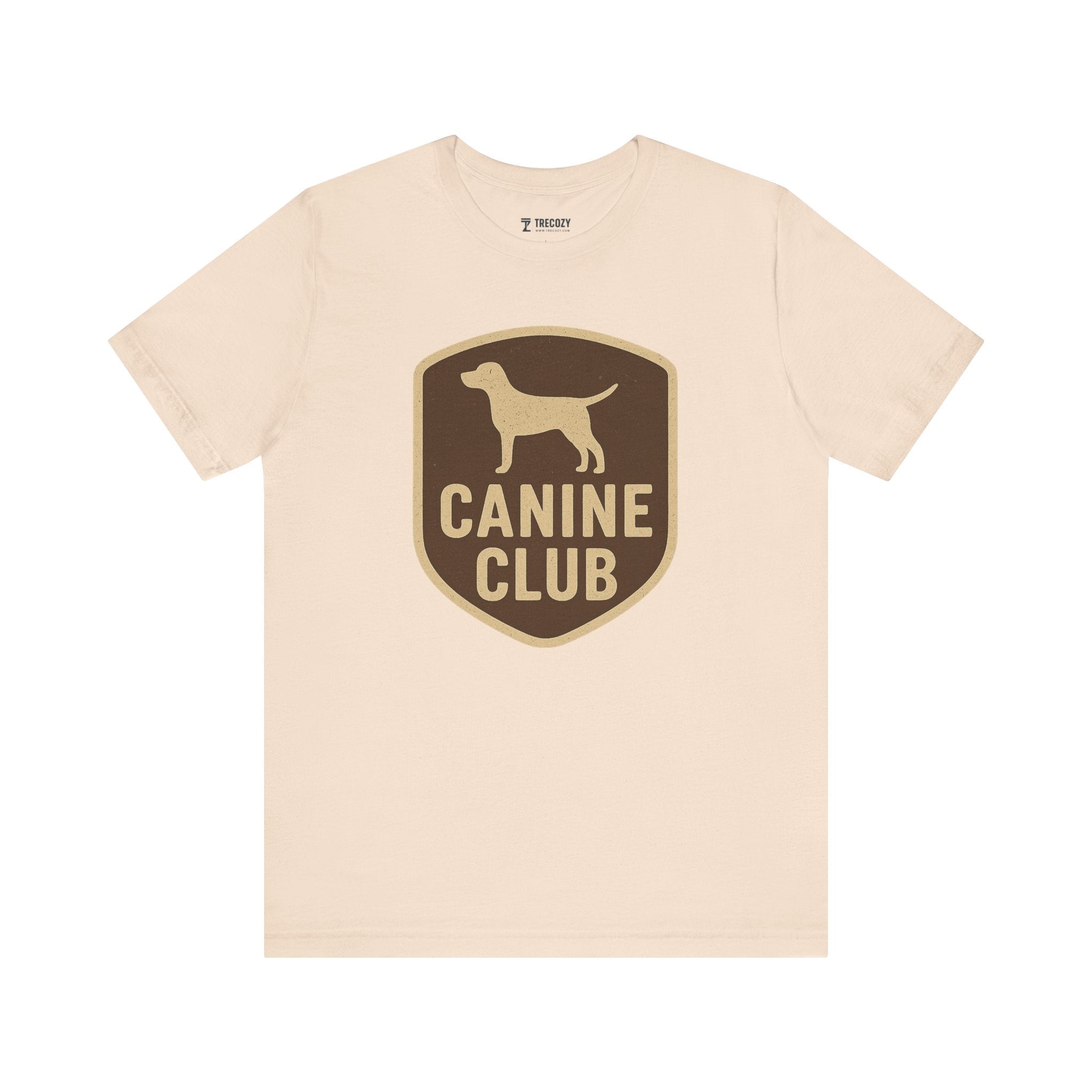 Canine Club Unisex Tee, Dog Lover Shirt, Birthday Gift, Pet Parent Apparel, Casual Wear, Animal Rescue Fundraiser