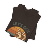 Adventure Dog Road Trip Tee, Unisex Graphic Shirt, Pawsome Travel Shirt, Pet Lover Gift, Outdoor Adventure Apparel