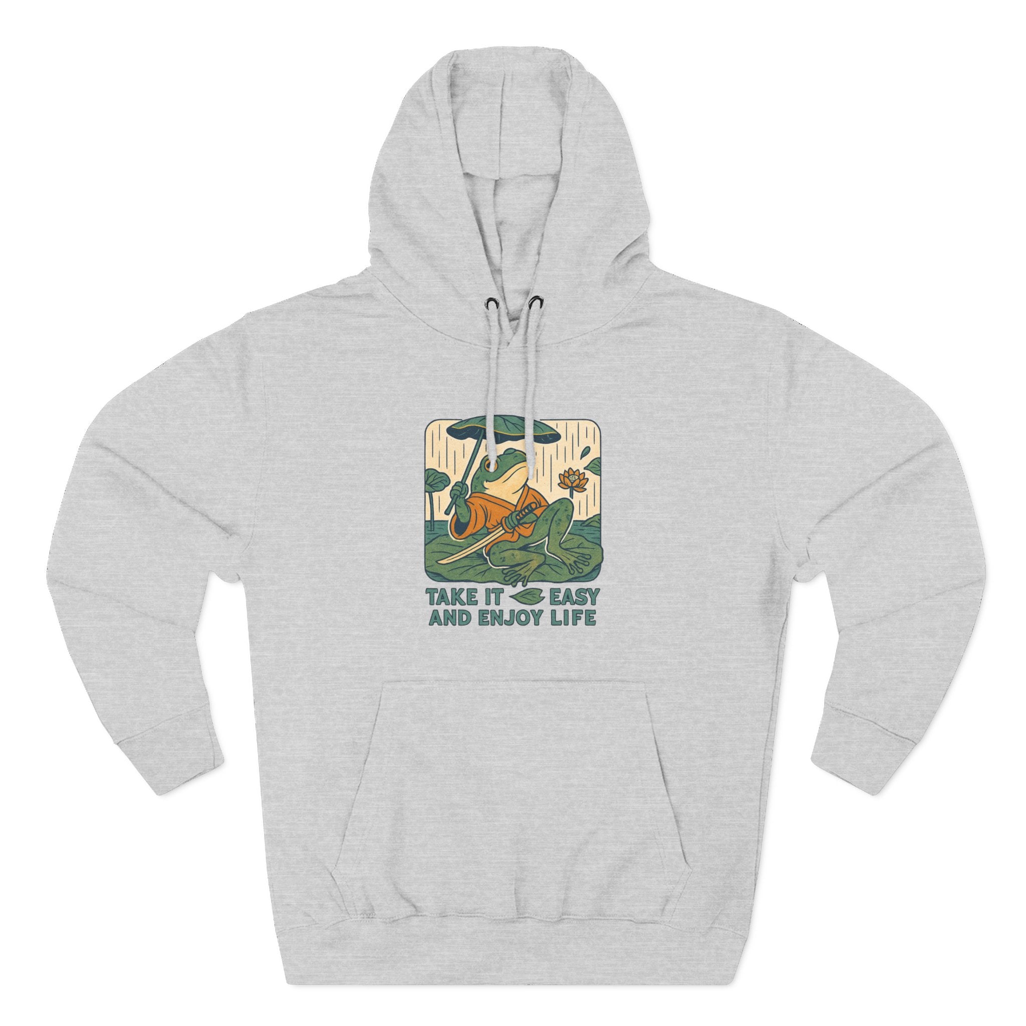 Chill Vibes Fleece Hoodie | Cozy Hoodie for Relaxation, Perfect for Gifts, Lounging, Nature Lovers, Casual Wear