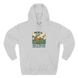 Chill Vibes Fleece Hoodie | Cozy Hoodie for Relaxation, Perfect for Gifts, Lounging, Nature Lovers, Casual Wear