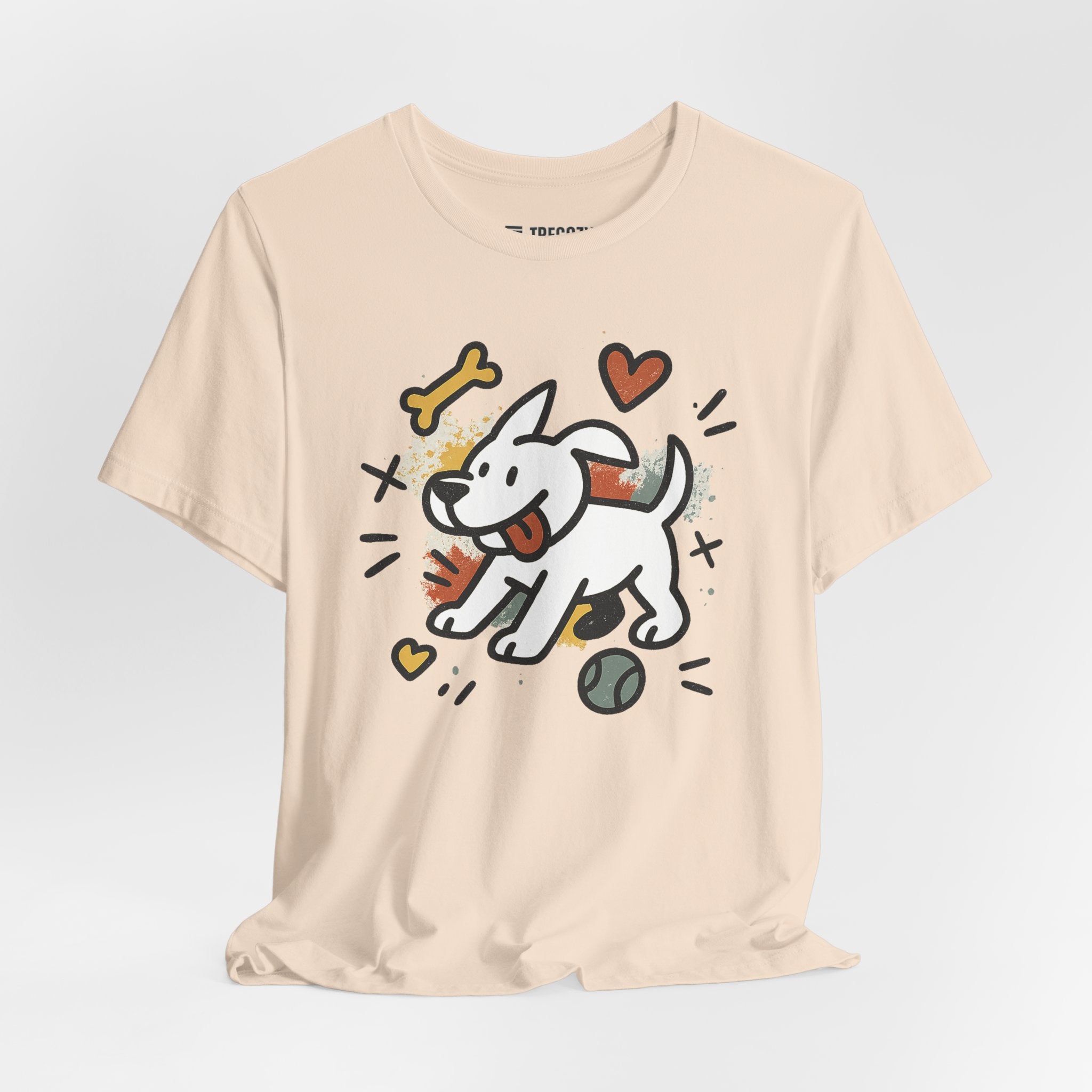 Dog Tee - Playful Unisex Jersey Short Sleeve Tee, dog lover tshirt