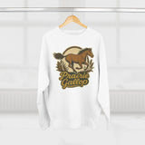 Prairie Gallop Horse Sweatshirt - Unisex Cozy  Crewneck, Fall Fashion, Halloween Gift, Nature Lover Apparel, Casual Style