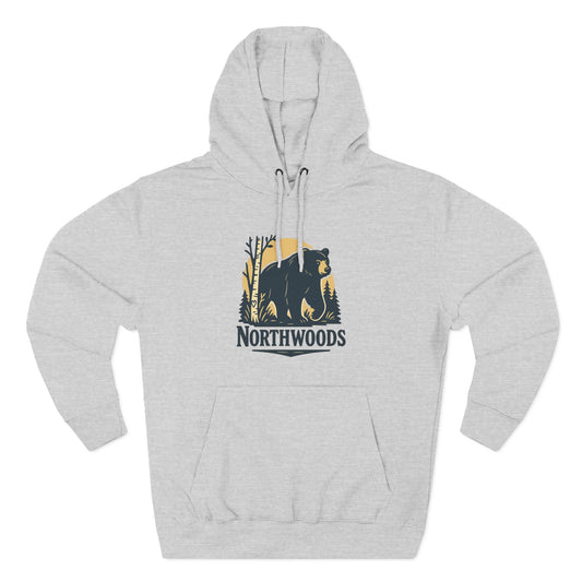 Northwoods Hoodie: Cozy, Casual Sweatshirt for Outdoor Enthusiasts, Fall Fashion, Gift for Nature Lovers, Adventure Wear, Weekend Vibes