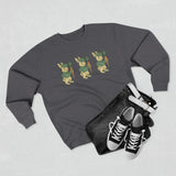 Playful Rabbit Sweatshirt - Cute Unisex Crewneck, Spring Apparel, Easter Gift, Cozy Wear, Animal Lover's Fashion