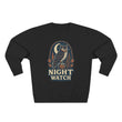 Night Watch Owl Sweatshirt - Unisex Cozy Crewneck, Fall Fashion, Halloween Gift, Nature Lover Apparel, Casual Style