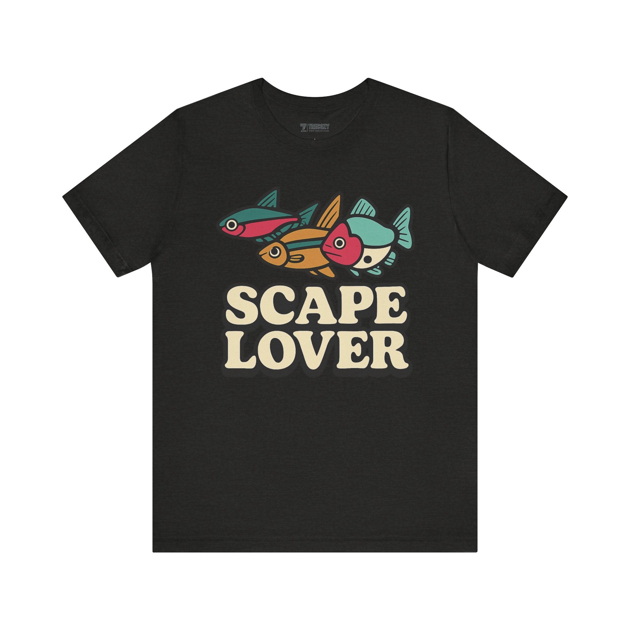 Aquascape Lover Tee, Cozy Shirt, Gift for Pet Owners, Trending Cute Animal Top, Cute Colorful Fish Tshirt