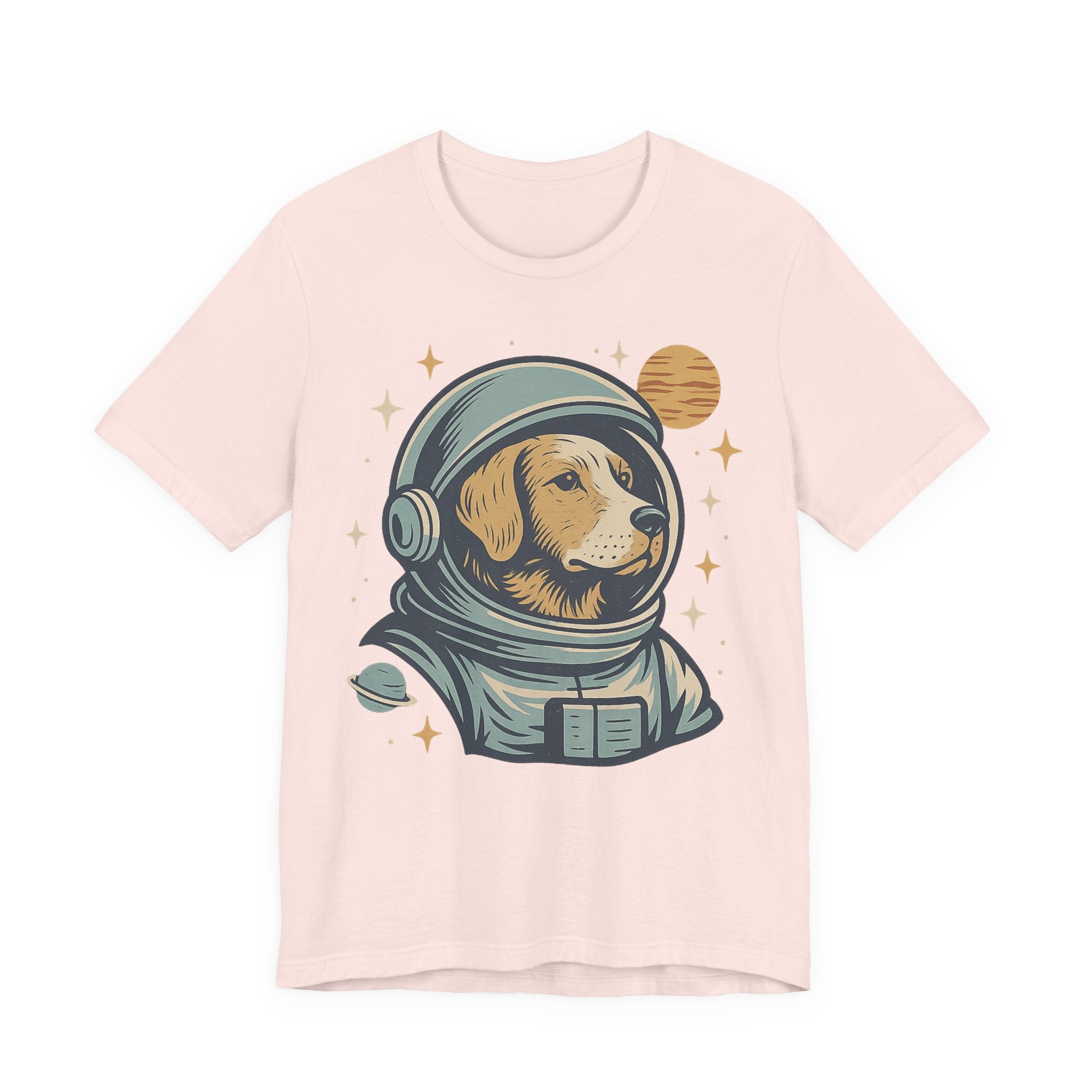 Astronaut Dog Unisex Tee | Cute Pet Lover Shirt, Dog Lover Gift, Space Themed Tee, Fun Casual Wear, Everyday Style