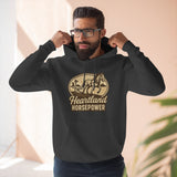 Heartland Horse Power Hoodie: Cozy, Casual Sweatshirt for Outdoor Enthusiasts, Fall Fashion, Gift for Nature Lovers, Adventure Wear, Weekend Vibes