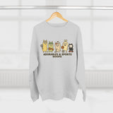 Adorably Fun Unisex Crewneck Sweatshirt - Perfect for Sports Fans, Gifts, and Casual Wear