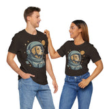 Astronaut Dog Unisex Tee | Cute Pet Lover Shirt, Dog Lover Gift, Space Themed Tee, Fun Casual Wear, Everyday Style