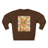 Vintage Dog Sweatshirt, Perfect Gift for Dog Lovers, Casual Wear, Animal Lovers, Fall Fashion, Unisex Crewneck