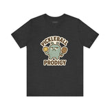 Pickleball Prodigy – Funny Pickleball Monster T-Shirt, Quirky Sports Cartoon Graphic Tee