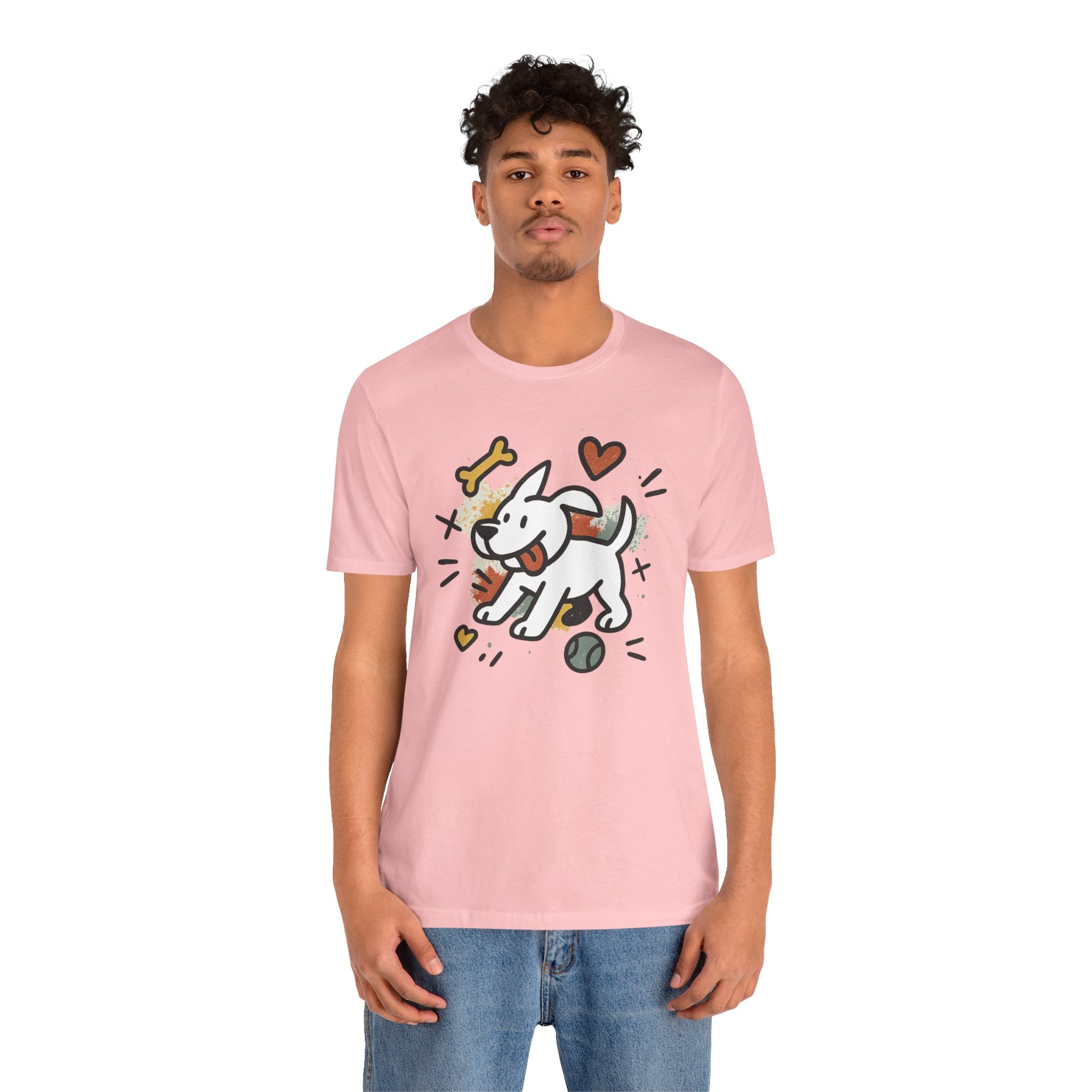 Dog Tee - Playful Unisex Jersey Short Sleeve Tee, dog lover tshirt
