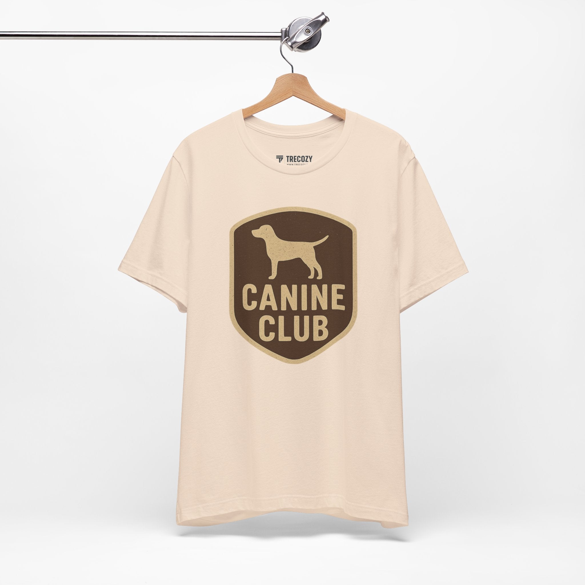 Canine Club Unisex Tee, Dog Lover Shirt, Birthday Gift, Pet Parent Apparel, Casual Wear, Animal Rescue Fundraiser