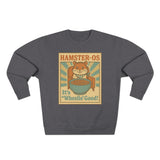 Cute Vintage Hamster Cereal Sweatshirt, Whimsical Crewneck, Unisex Gift, Cute Fall Fashion, Fun Graphic Pullover, Perfect for Animal Lovers