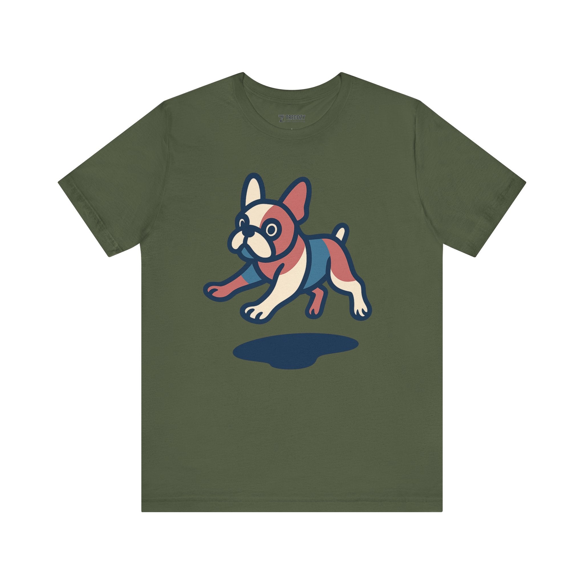 French Bulldog Tee, Cozy Dog TShirt, Gift for Pet Owners, Trending Cute Animal Top, Cute Dog Tshirt