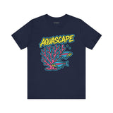Aquascape Swimming Fish Tee, Cozy TShirt, Gift for Pet Owners, Trending Cute Animal Top, Cute Fish Tshirt