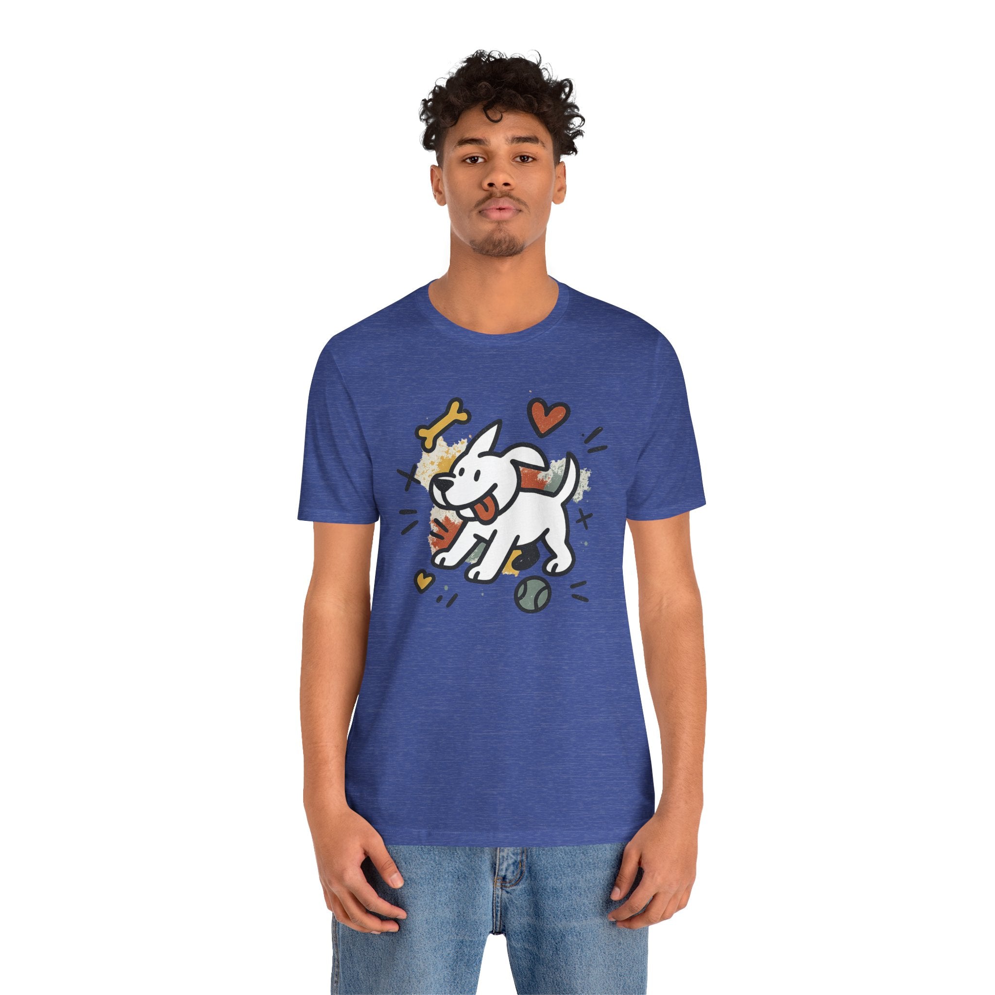 Dog Tee - Playful Unisex Jersey Short Sleeve Tee, dog lover tshirt