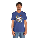 Dog Tee - Playful Unisex Jersey Short Sleeve Tee, dog lover tshirt