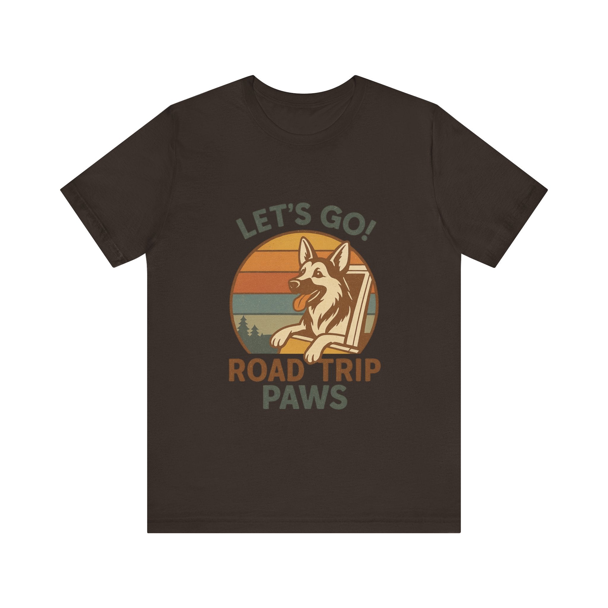 Adventure Dog Road Trip Tee, Unisex Graphic Shirt, Pawsome Travel Shirt, Pet Lover Gift, Outdoor Adventure Apparel