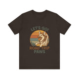 Adventure Dog Road Trip Tee, Unisex Graphic Shirt, Pawsome Travel Shirt, Pet Lover Gift, Outdoor Adventure Apparel