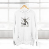 Axolotl Fleece Hoodie - Unleash Happiness, Pet Parent Gift, Cozy Dog Sweatshirt, Animal Lover Wardrobe, Comfortable Hooded Sweatshirt