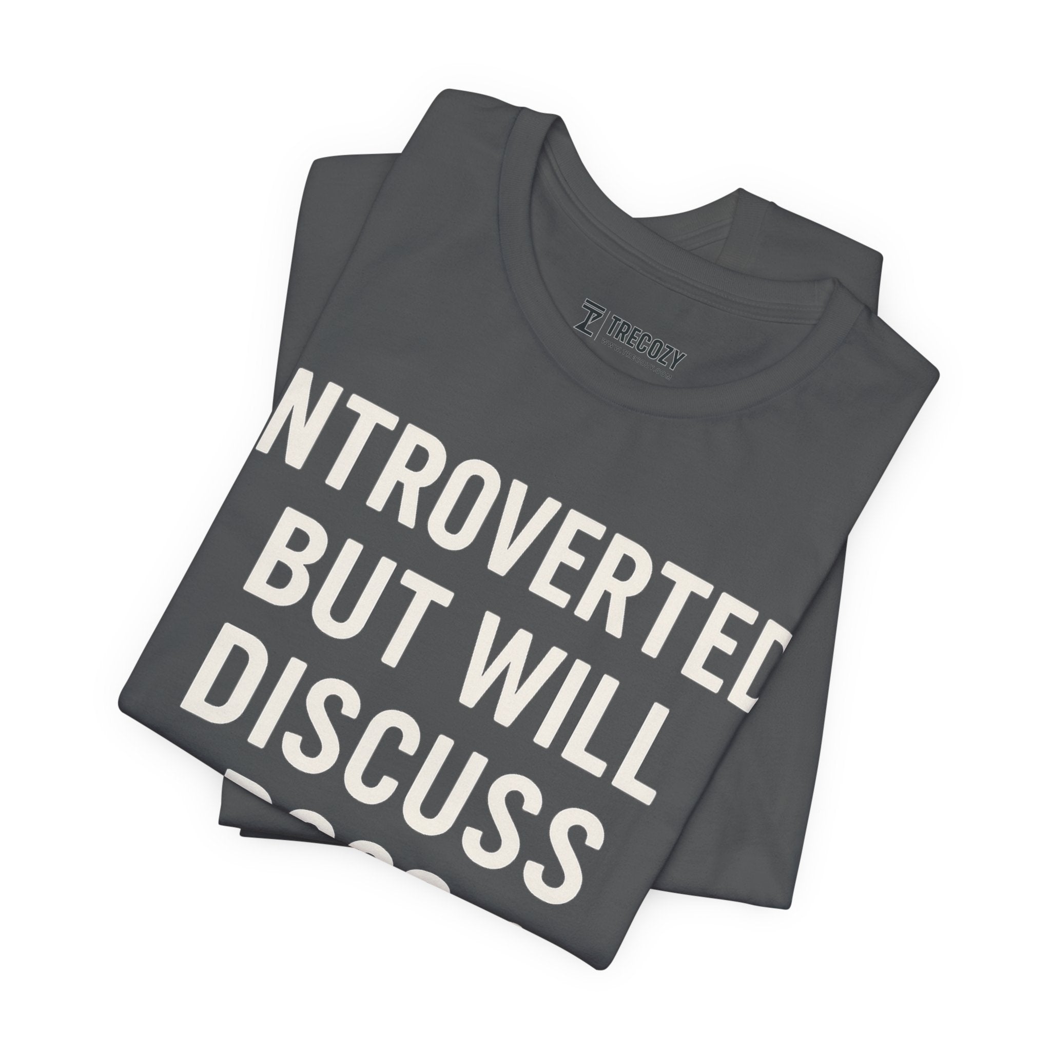Introverted Dog Lover Tee, Funny Animal Shirt, Pet Lover Gift, Introvert Humor, Birthday Gift for Dog Owners