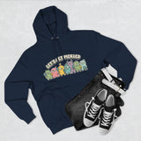Let's get pickled Adorable Fleece Hoodie, Cozy Sweatshirt, Relaxed Apparel, Gift for Friends, Casual Wear, Summer Vibes, Chill Hoodie