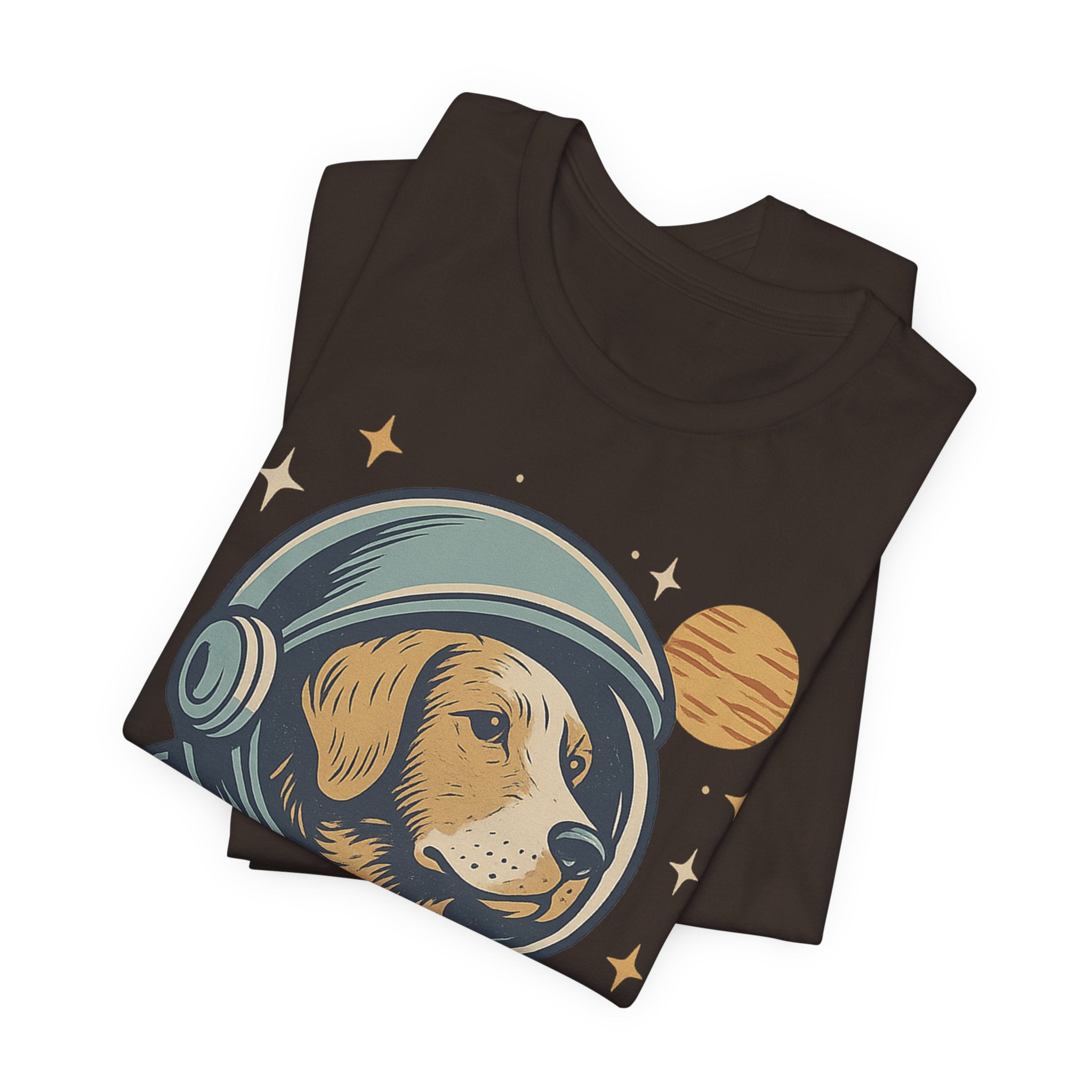Astronaut Dog Unisex Tee | Cute Pet Lover Shirt, Dog Lover Gift, Space Themed Tee, Fun Casual Wear, Everyday Style