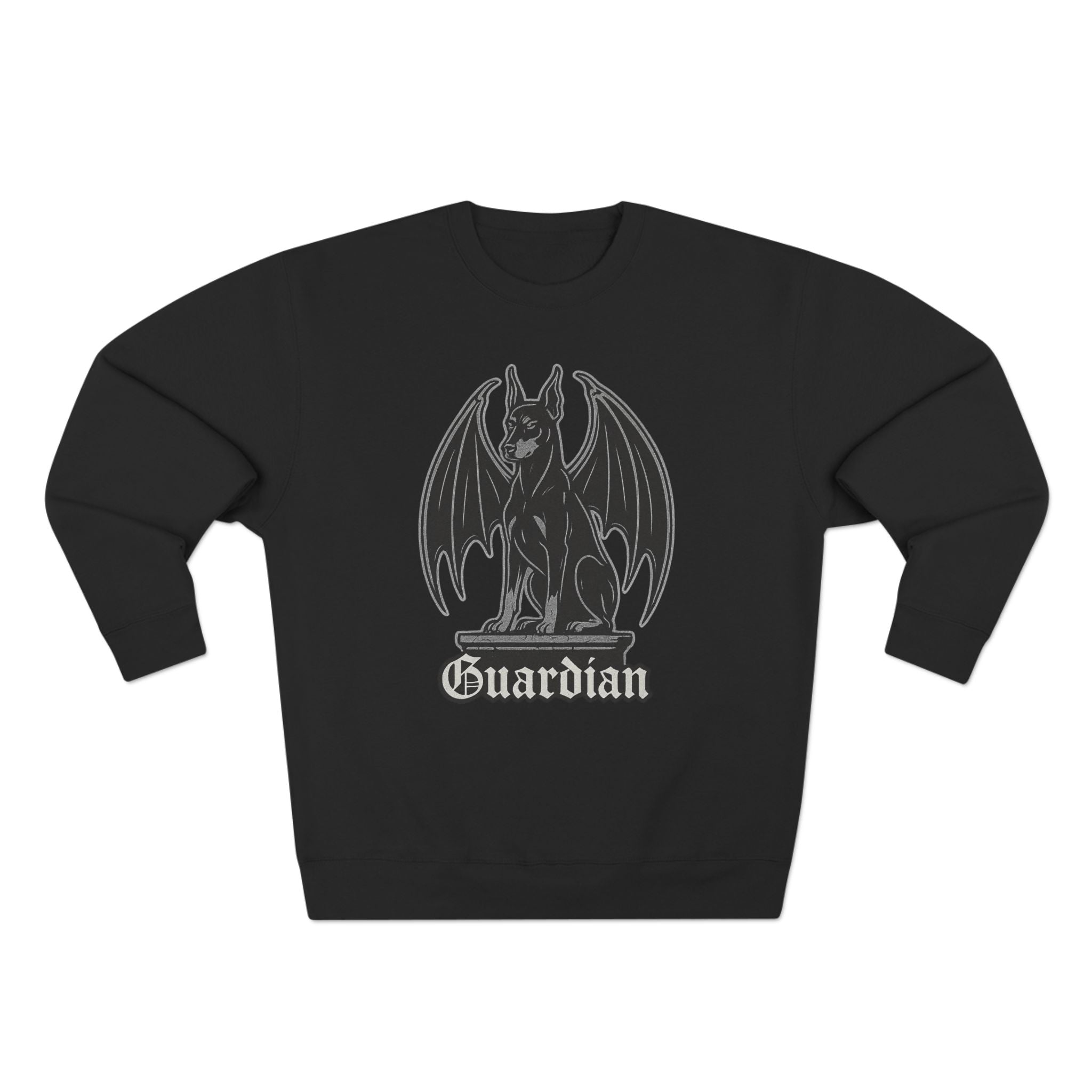 Dobermann Guardian Sweatshirt - Unisex Cozy Crewneck, Fall Fashion, Halloween Gift, Nature Lover Apparel, Casual Style