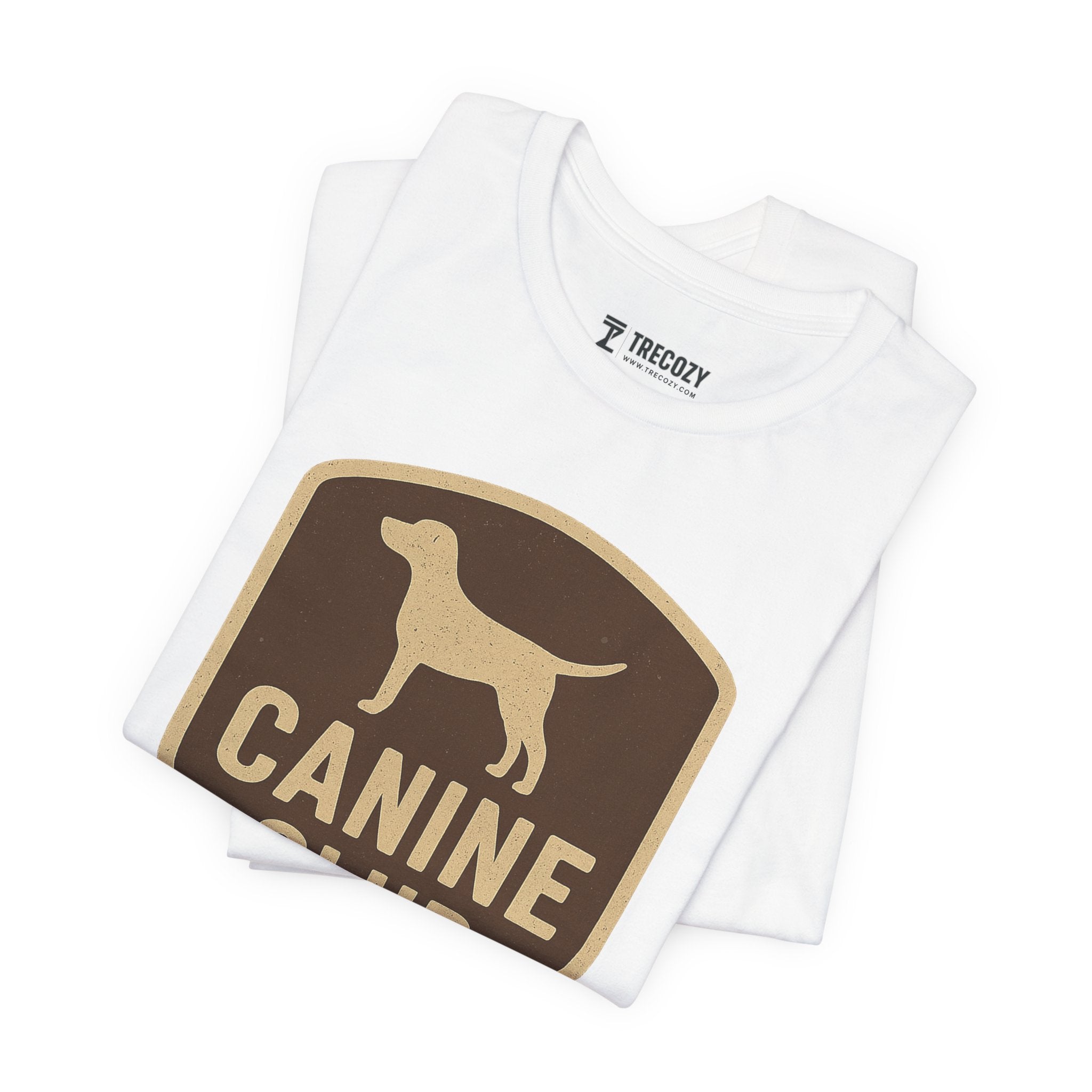 Canine Club Unisex Tee, Dog Lover Shirt, Birthday Gift, Pet Parent Apparel, Casual Wear, Animal Rescue Fundraiser