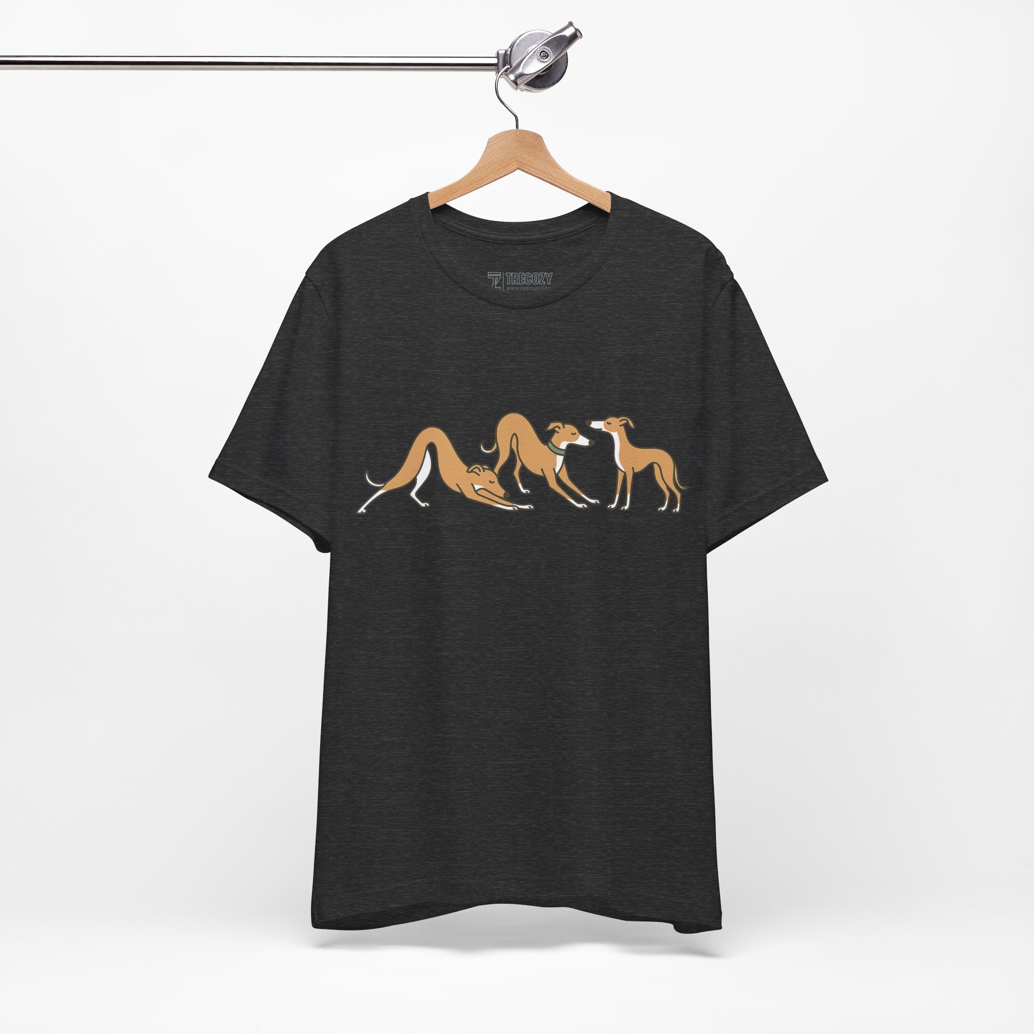 Greyhounds Unisex Jersey Tee - Gone Fishing T-Shirt, Outdoor Enthusiast Gift, Summer Apparel, Casual Wear, Fishing Trip Essentials