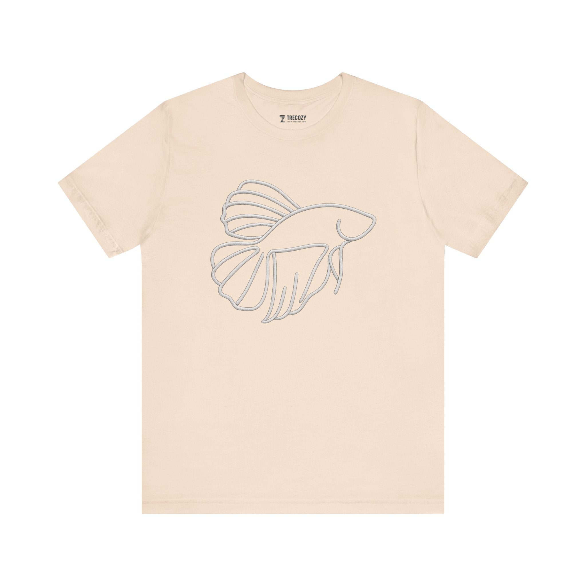 Beautiful Fish Tee, Cozy TShirt, Gift for Pet Owners, Trending Cute Animal Top, Cute Fish Tshirt