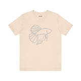 Beautiful Fish Tee, Cozy TShirt, Gift for Pet Owners, Trending Cute Animal Top, Cute Fish Tshirt