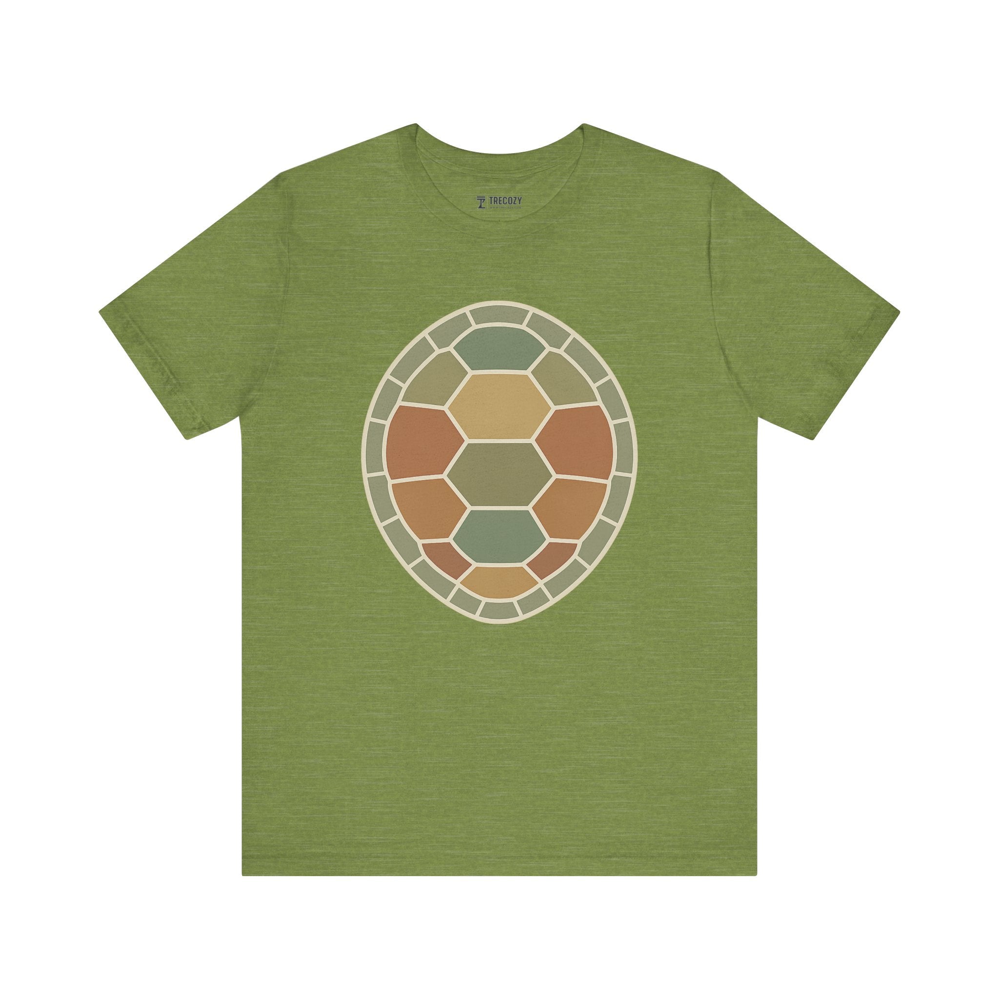 Geometric Turtle Shell Tee, Cozy Shirt, Gift for Pet Owners, Trending Cute Animal Top, Cute Reptile  Tshirt