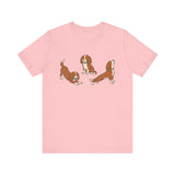 Cavalier King Charles Spaniel T-Shirt, Outdoor Enthusiast Gift, Summer Apparel, Casual Wear, Dog Lover Essentials