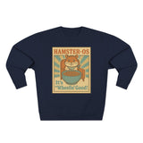 Cute Vintage Hamster Cereal Sweatshirt, Whimsical Crewneck, Unisex Gift, Cute Fall Fashion, Fun Graphic Pullover, Perfect for Animal Lovers