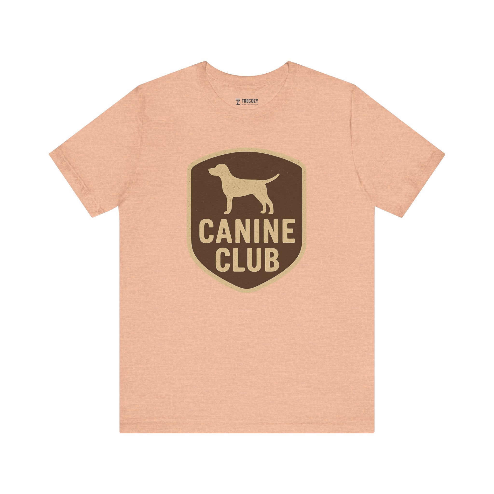 Canine Club Unisex Tee, Dog Lover Shirt, Birthday Gift, Pet Parent Apparel, Casual Wear, Animal Rescue Fundraiser