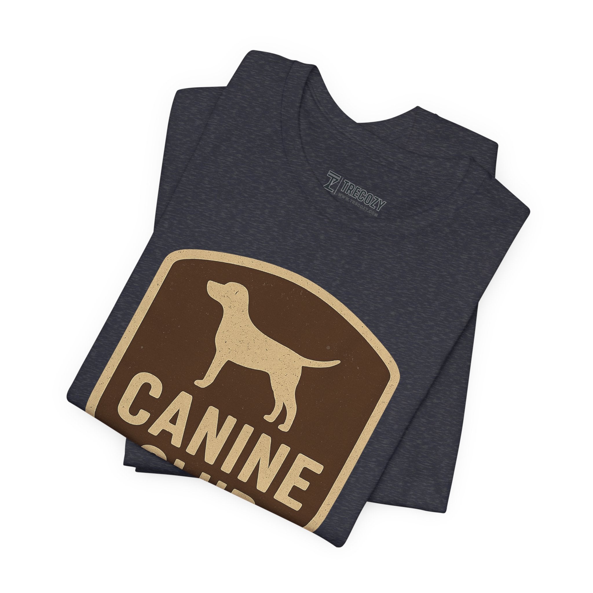 Canine Club Unisex Tee, Dog Lover Shirt, Birthday Gift, Pet Parent Apparel, Casual Wear, Animal Rescue Fundraiser
