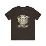 Pickleball Prodigy – Funny Pickleball Monster T-Shirt, Quirky Sports Cartoon Graphic Tee