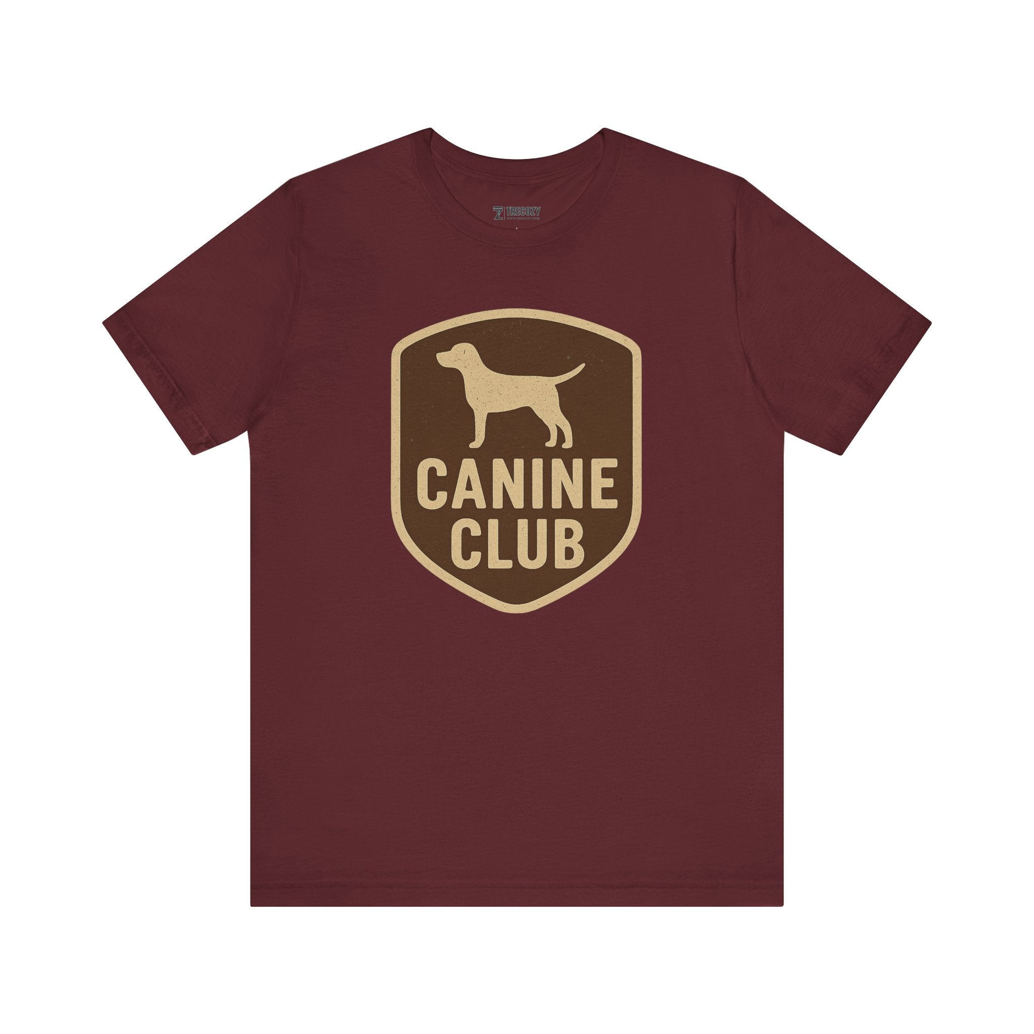 Canine Club Unisex Tee, Dog Lover Shirt, Birthday Gift, Pet Parent Apparel, Casual Wear, Animal Rescue Fundraiser