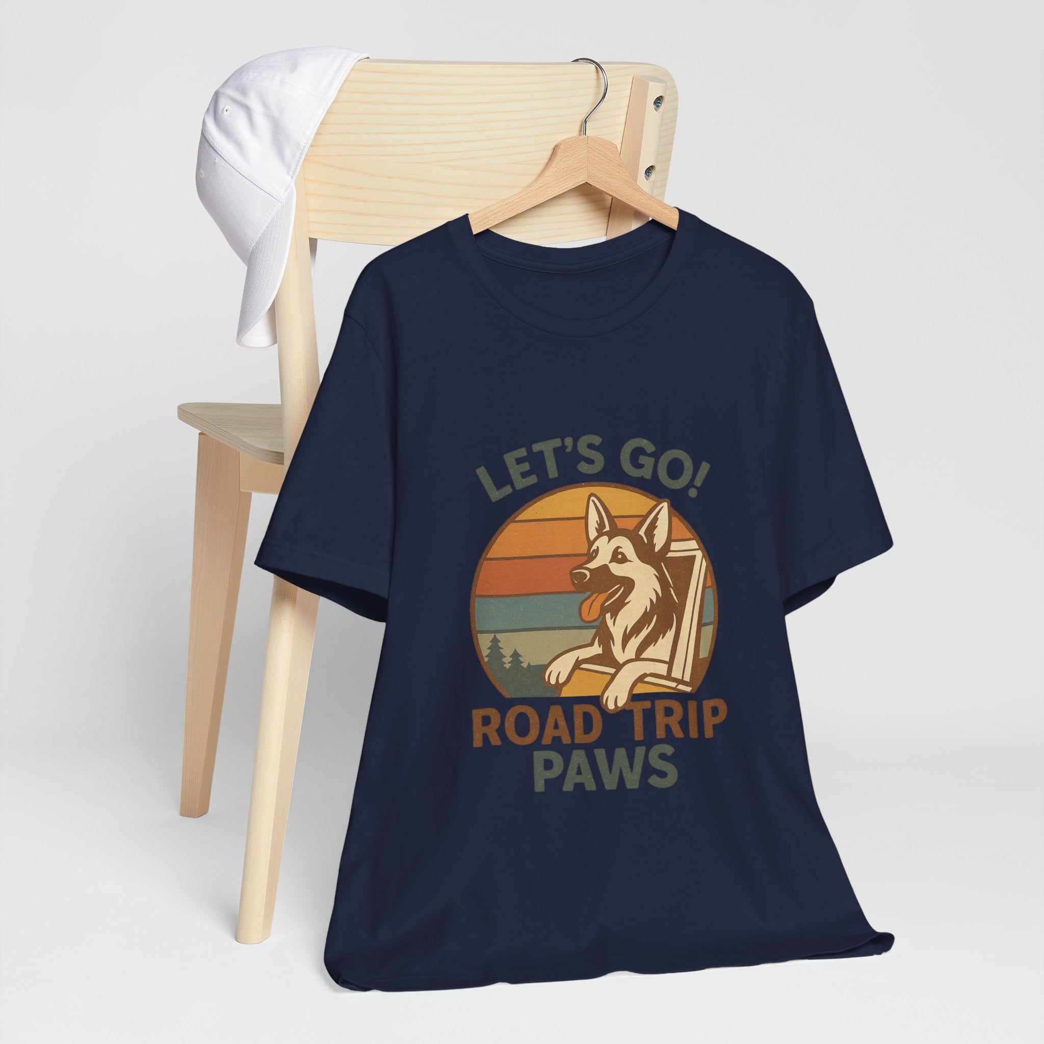 Adventure Dog Road Trip Tee, Unisex Graphic Shirt, Pawsome Travel Shirt, Pet Lover Gift, Outdoor Adventure Apparel