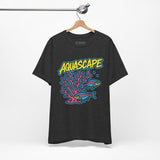 Aquascape Swimming Fish Tee, Cozy TShirt, Gift for Pet Owners, Trending Cute Animal Top, Cute Fish Tshirt
