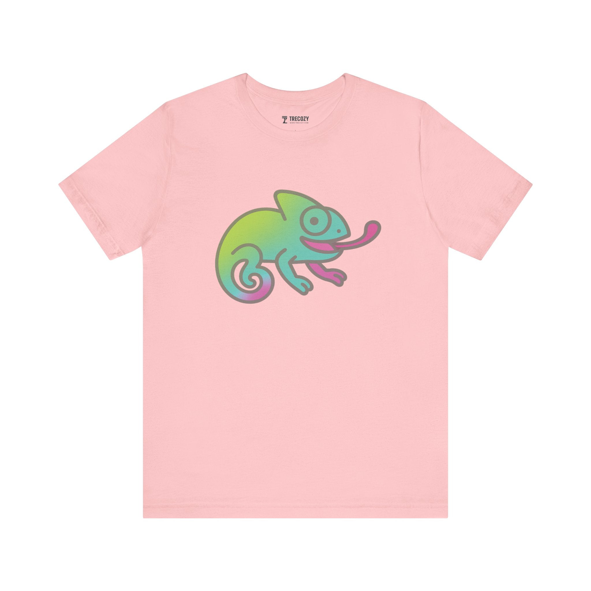 Chameleon Tee, Cozy Shirt, Gift for Pet Owners, Trending Cute Animal Top, Cute Reptile  Tshirt