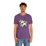 Dog Tee - Playful Unisex Jersey Short Sleeve Tee, dog lover tshirt