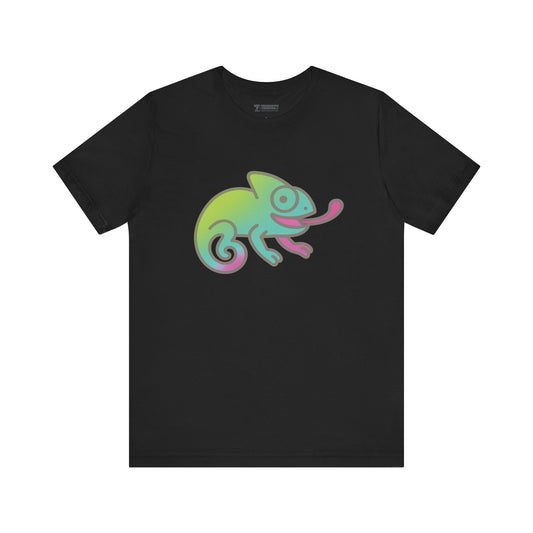 Chameleon Tee, Cozy Shirt, Gift for Pet Owners, Trending Cute Animal Top, Cute Reptile  Tshirt