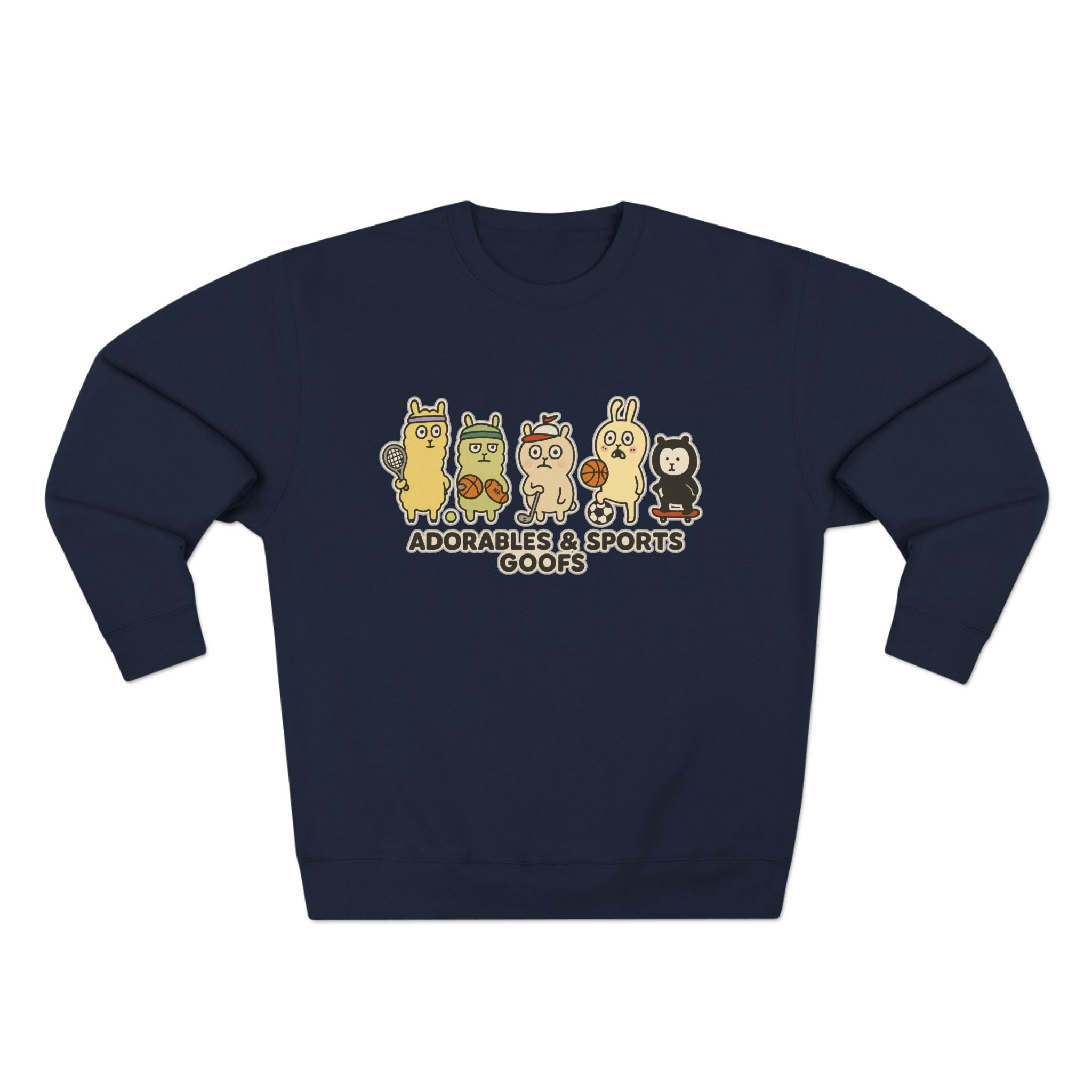 Adorably Fun Unisex Crewneck Sweatshirt - Perfect for Sports Fans, Gifts, and Casual Wear