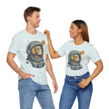 Astronaut Dog Unisex Tee | Cute Pet Lover Shirt, Dog Lover Gift, Space Themed Tee, Fun Casual Wear, Everyday Style